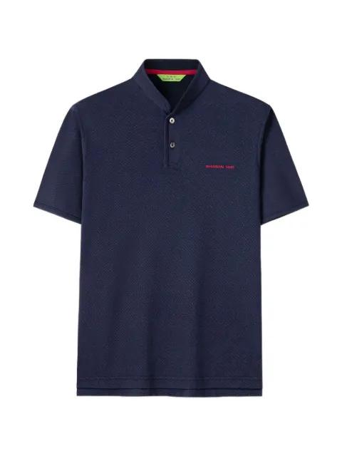 horse-embroidery polo top by SHANGHAI TANG