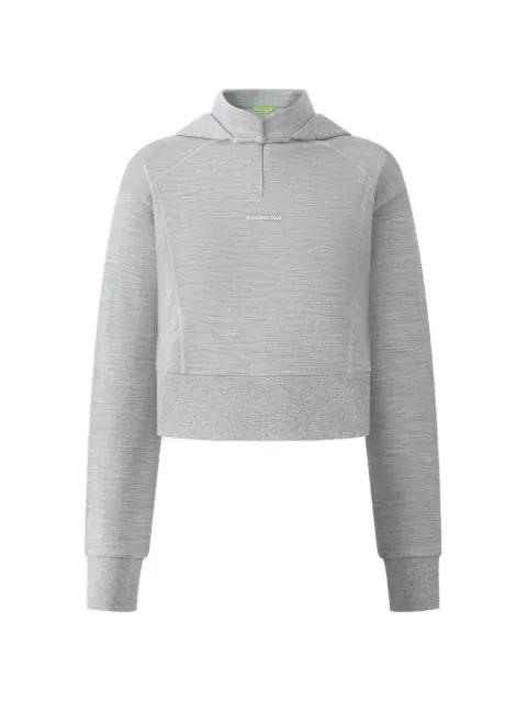 logo-detail hoodie by SHANGHAI TANG