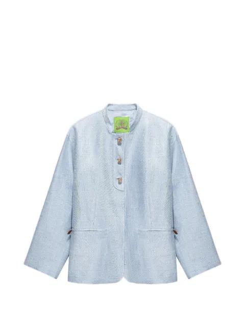 patch-pocket jacket by SHANGHAI TANG