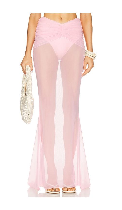 Shani Shemer Christine Skirt in Pink by SHANI SHEMER