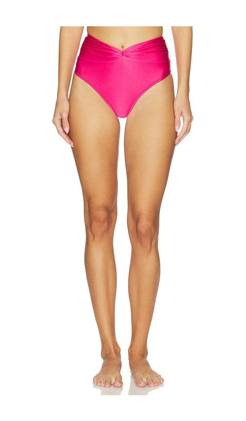 Shani Shemer Claire Bikini Bottom in Fuchsia by SHANI SHEMER