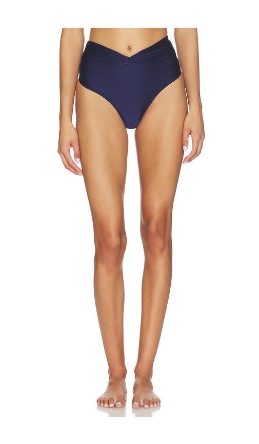 Shani Shemer Claire Bikini Bottom in Royal by SHANI SHEMER