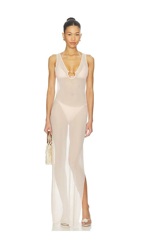 Shani Shemer Esme Maxi Dress in Ivory by SHANI SHEMER