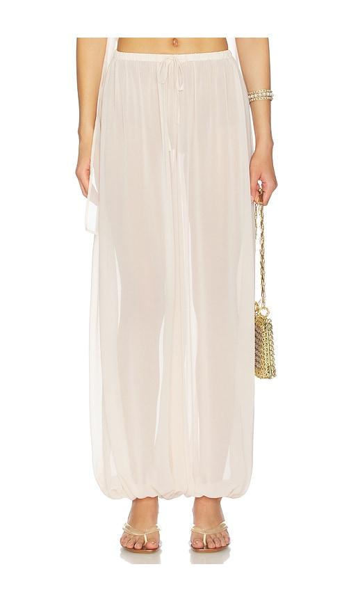 Shani Shemer Marlie Pants in Nude by SHANI SHEMER