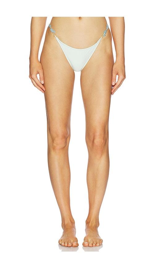 Shani Shemer Nico Bikini Bottom in Mint by SHANI SHEMER