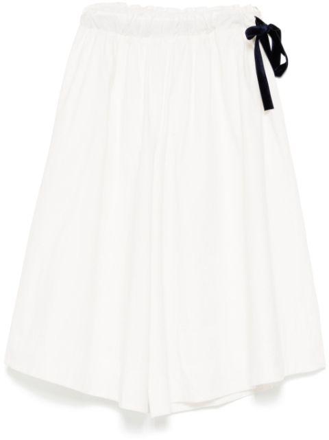 drawstring culottes by SHANSHAN RUAN