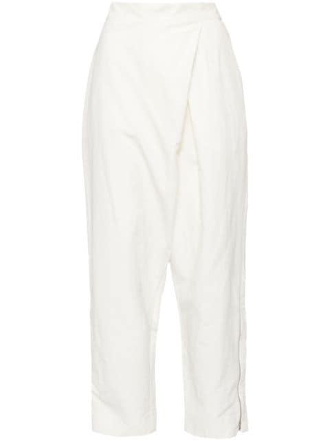 elasticated waistband trousers by SHANSHAN RUAN