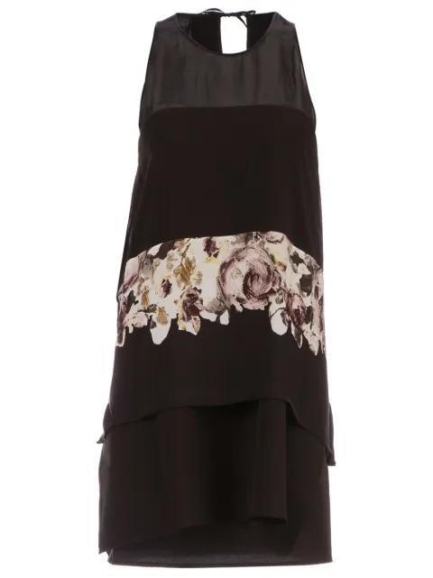 flared floral detail dress by SHARON WAUCHOB
