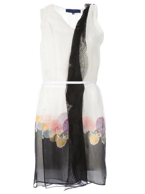 printed dress by SHARON WAUCHOB