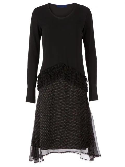 ruffle waist dress by SHARON WAUCHOB