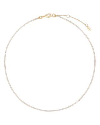 Micro Tennis Necklace by SHASHI