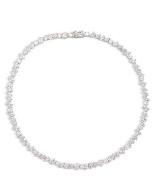 Pear Tennis Necklace by SHASHI