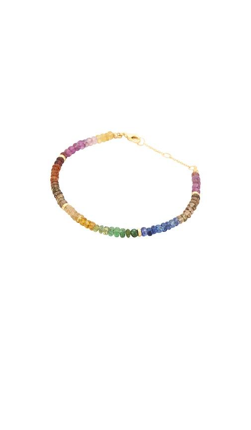 SHASHI Natasha Gemstone Bracelet in Pink by SHASHI