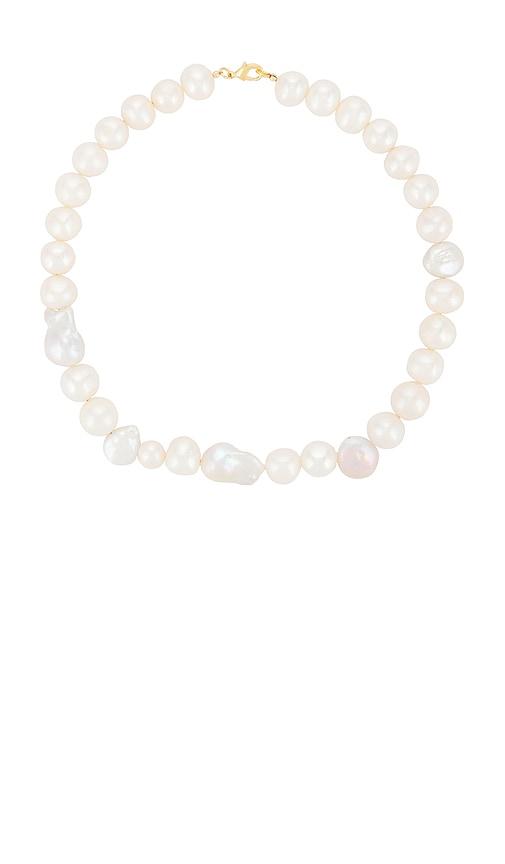 SHASHI Pema Necklace in Ivory by SHASHI