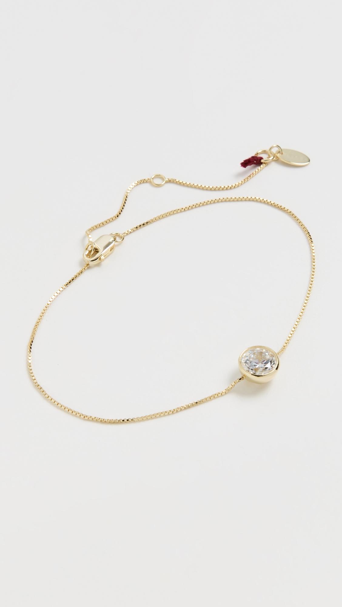 Solitaire Moissanite Bracelet by SHASHI