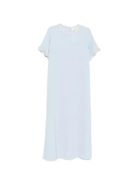 crystal-embellished maxi dress by SHATHA ESSA