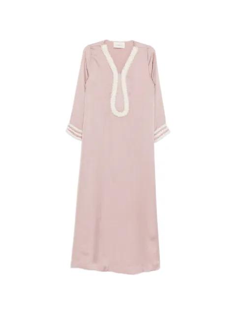 crystal-embellished maxi dress by SHATHA ESSA