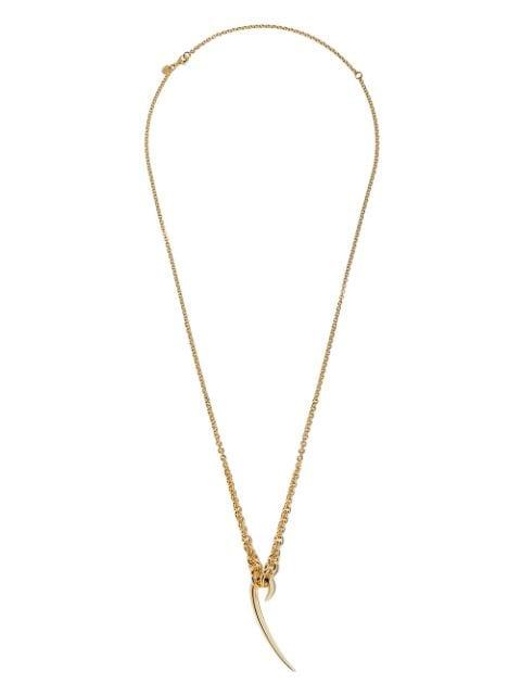 Hook pendant necklace by SHAUN LEANE