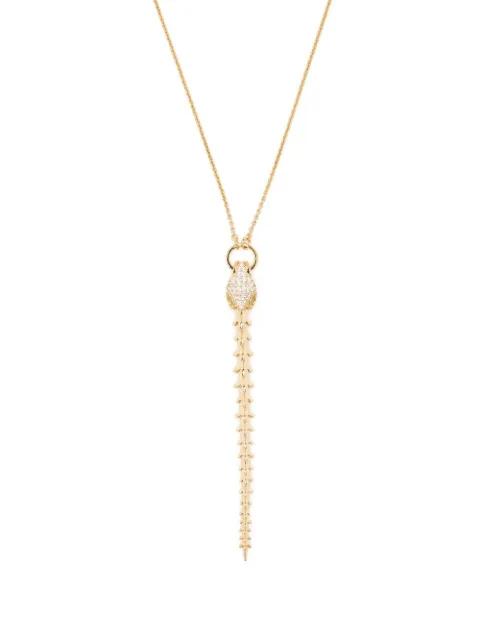 Serpent's Trace diamond necklace by SHAUN LEANE
