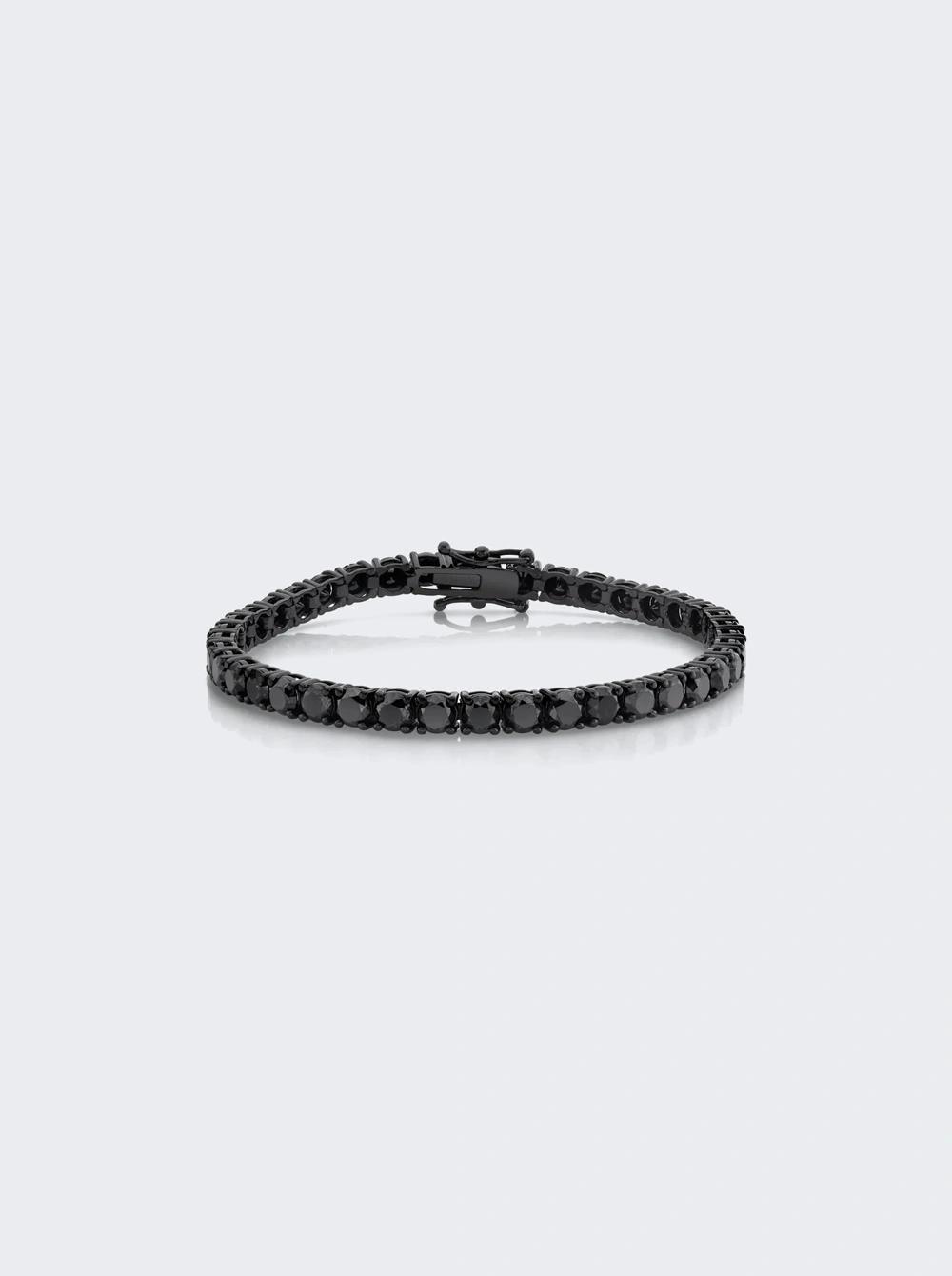 Black Diamond Tennis Bracelet  | The Webster by SHAY
