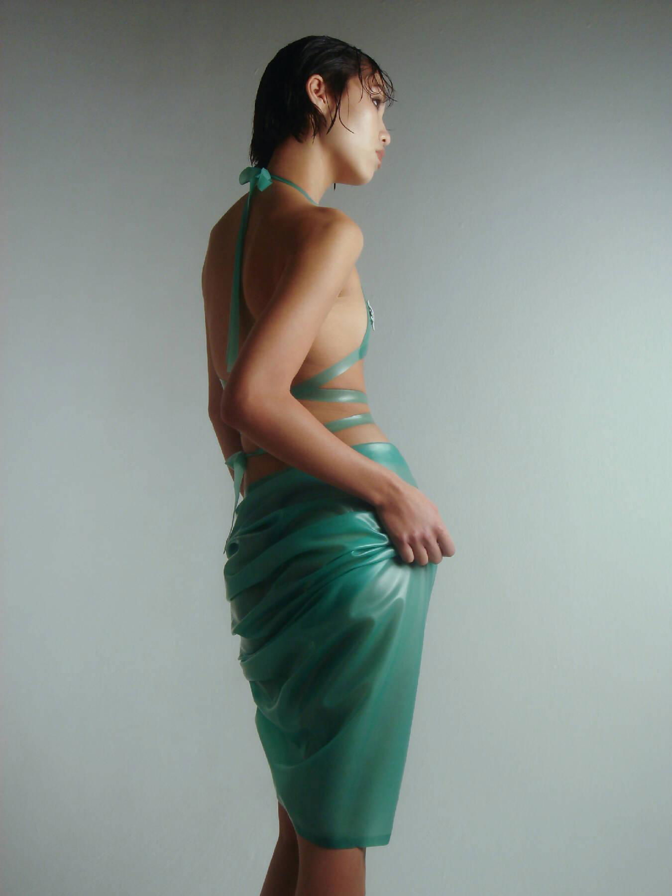 Draped Skirt by SHERS STUDIOS