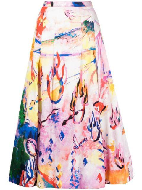 Circus Collection A-line skirt by SHIATZY CHEN