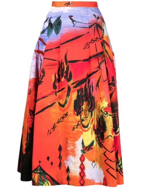 Circus Collection A-line skirt by SHIATZY CHEN