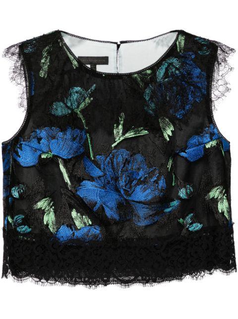 Libre Collection floral embroidery top by SHIATZY CHEN