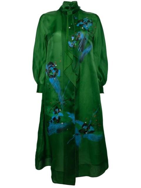 Libre collection embroidered dress by SHIATZY CHEN