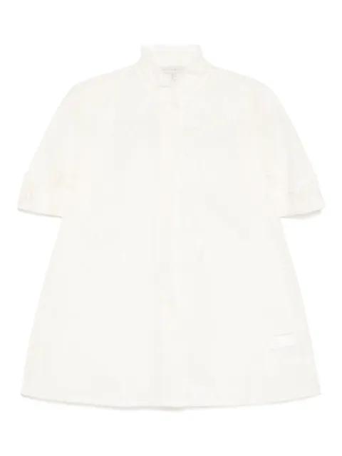 Mandarin-collar printed shirt by SHIATZY CHEN
