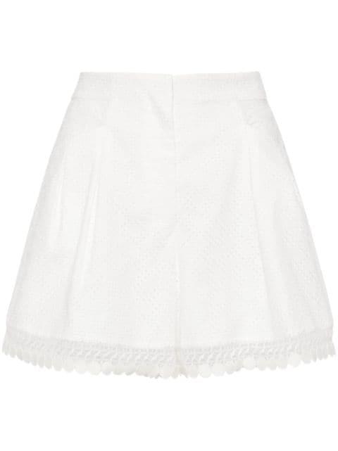 Plenteous openwork shorts by SHIATZY CHEN