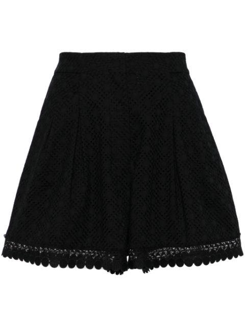 Plenteous openwork shorts by SHIATZY CHEN