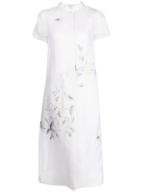 Renascent Collection floral-print coat by SHIATZY CHEN