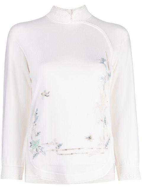 Renascent Collection floral-print jumper by SHIATZY CHEN