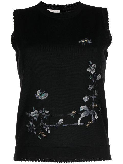 Renascent Collection floral-print top by SHIATZY CHEN