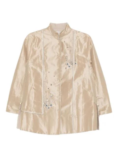 Scape-of-Curve embroidered jacket by SHIATZY CHEN