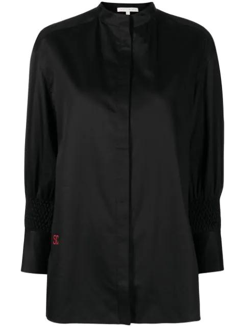 cotton embroidered sleeve shirt by SHIATZY CHEN