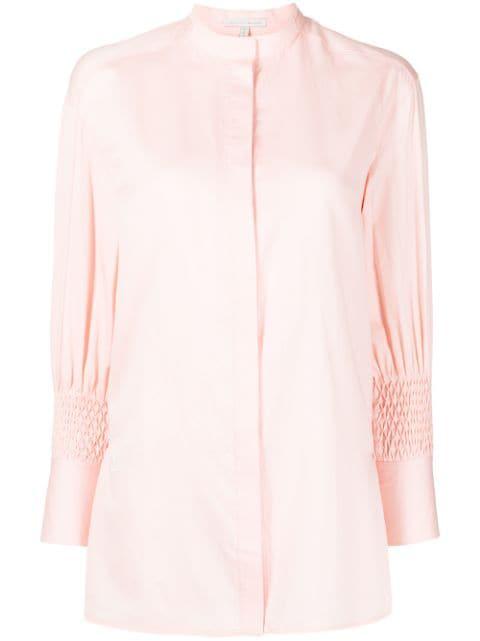 cotton embroidered sleeve shirt by SHIATZY CHEN