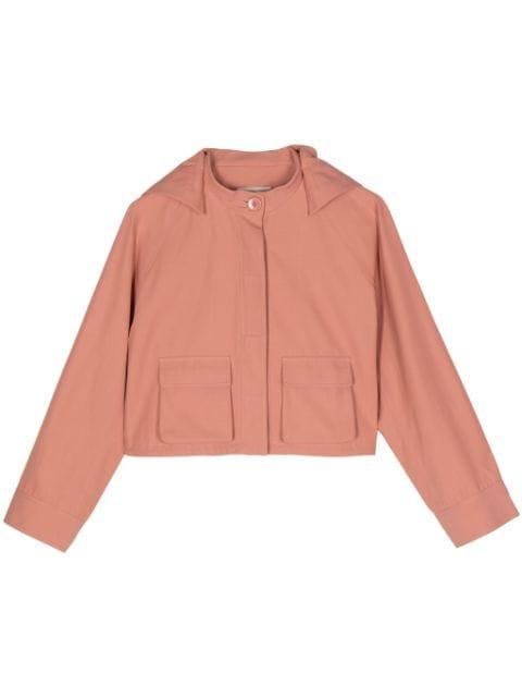 detachable-hood cargo jacket by SHIATZY CHEN