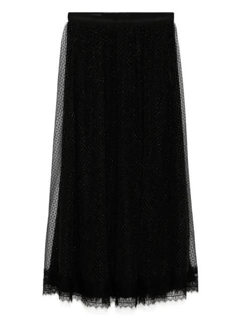 diamond mesh skirt by SHIATZY CHEN