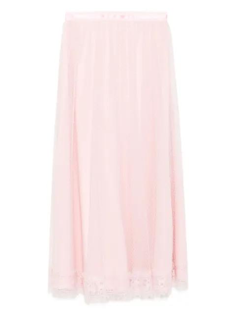 diamond mesh skirt by SHIATZY CHEN