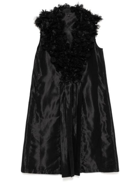 embroidered tulle coat by SHIATZY CHEN