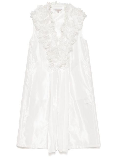 embroidered tulle coat by SHIATZY CHEN