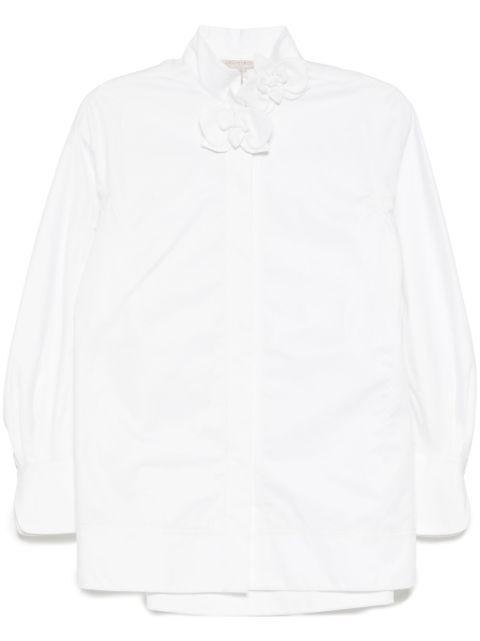 flower-embellished shirt by SHIATZY CHEN