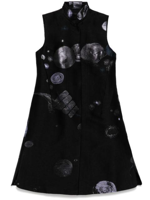 jacquard dress by SHIATZY CHEN