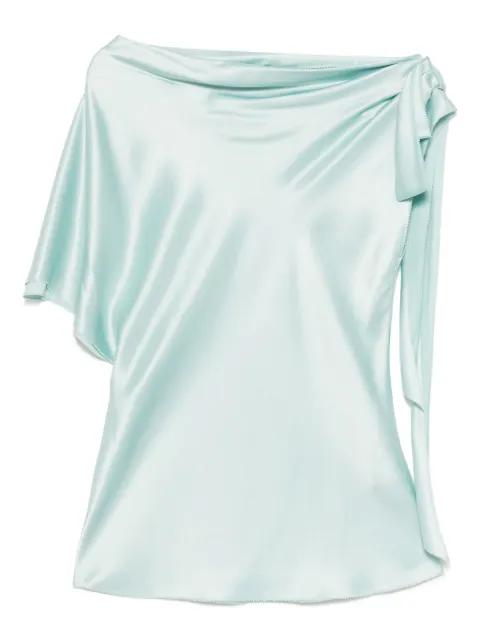 pearl-accent bow top by SHIATZY CHEN