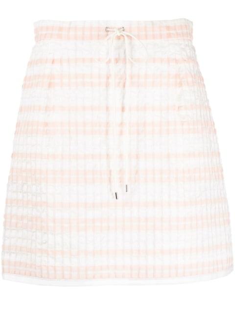 pleated drawstring skirt by SHIATZY CHEN