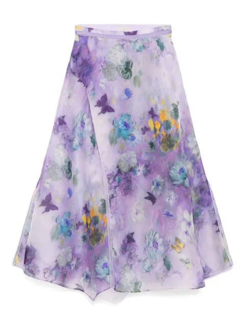 printed skirt by SHIATZY CHEN