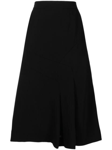 silk A-line skirt by SHIATZY CHEN