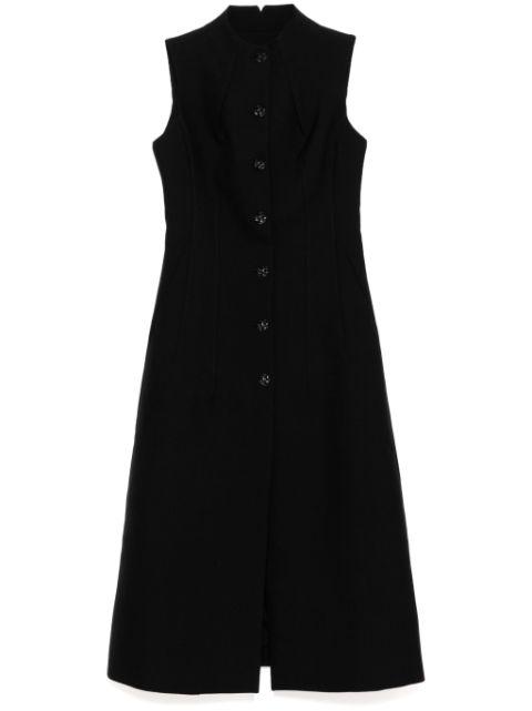 wool vest dress by SHIATZY CHEN